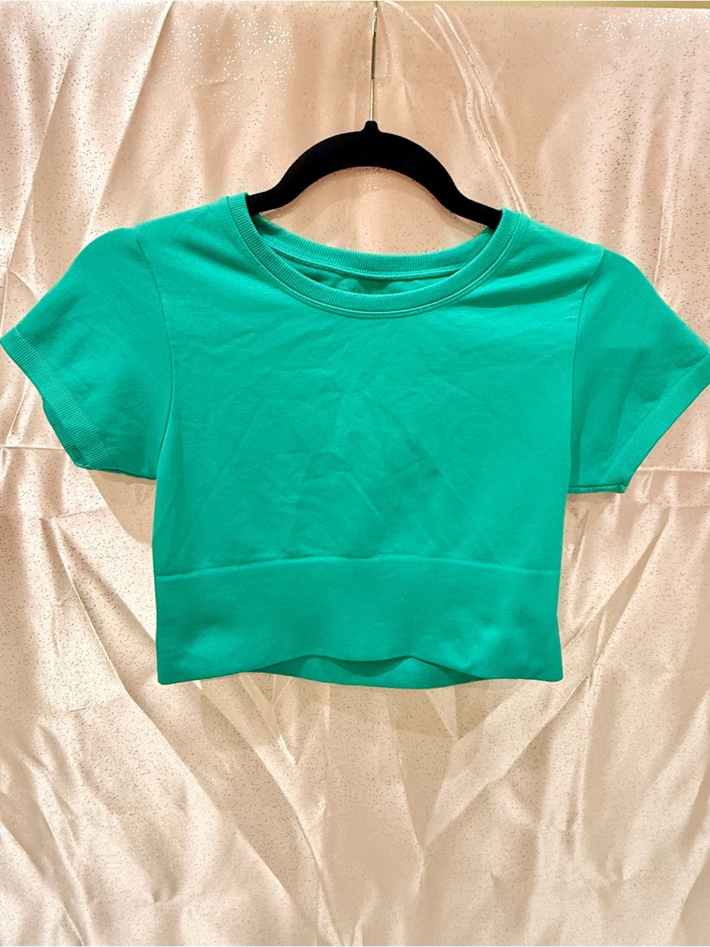OFFLINE by Aerie Sidewalk Seamless Crop Tee - Size Small